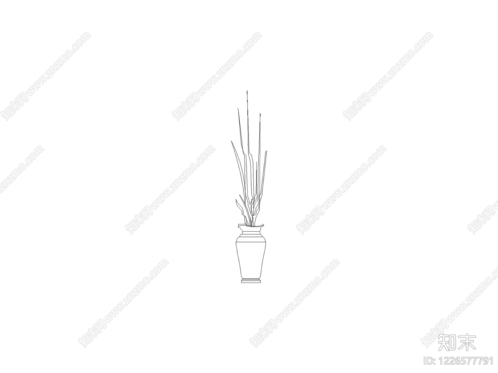 摆件cad施工图下载【ID:1226577791】