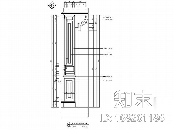 超级豪华别墅卫浴室内设计装修图cad施工图下载【ID:168261186】