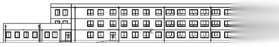 九班幼儿园建筑施工图cad施工图下载【ID:151578127】