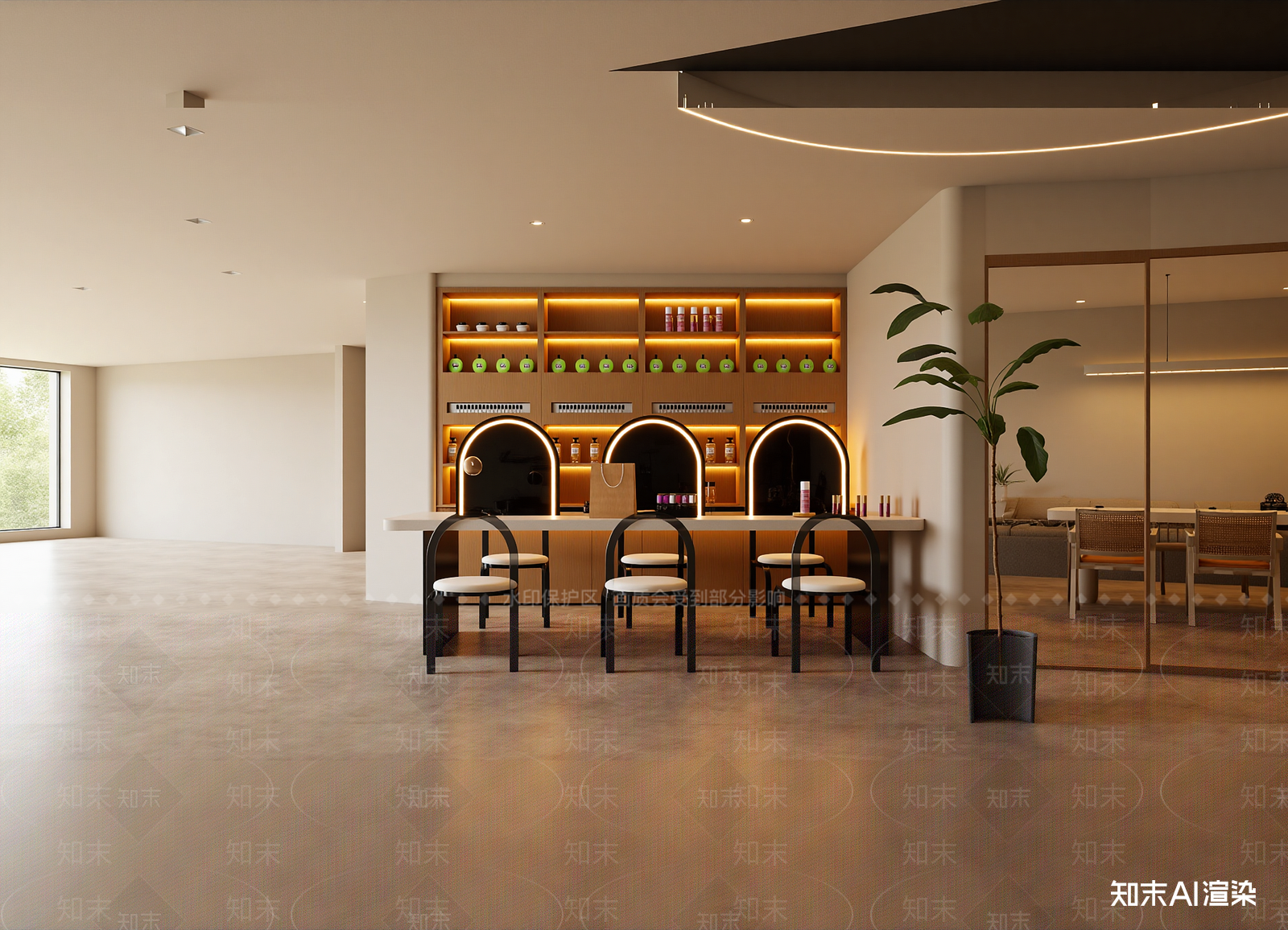 侘寂咖啡厅3D模型下载【ID:1214308013】
