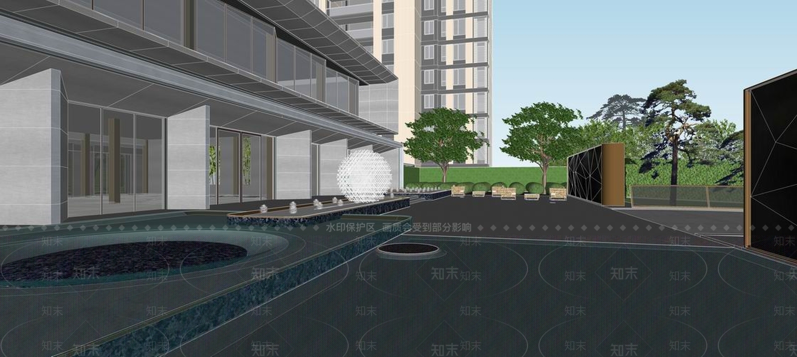 太仓精品网红示范区景观+样板房SU模型下载【ID:172562152】