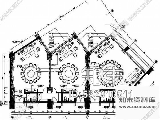 施工图五星酒店中餐厅包间施工图施工图下载【ID:532010511】