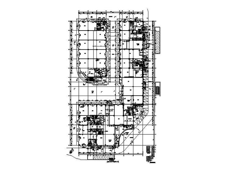 [四川]高层连廊式国际化办公楼建筑施工图施工图下载【ID:149940188】