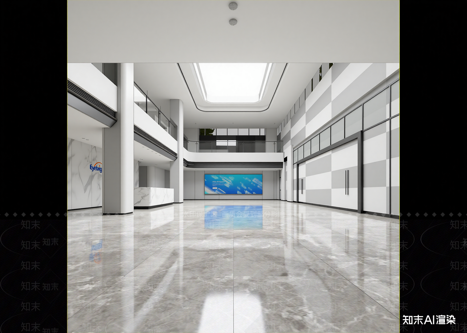 现代售楼处3D模型下载【ID:1214753165】