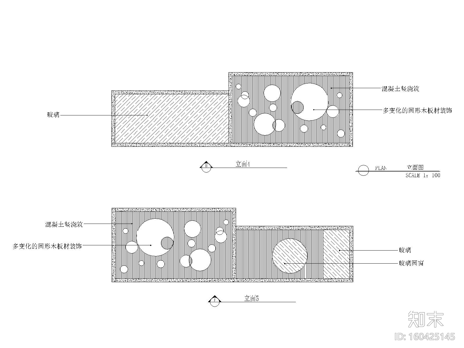 某北欧风带景观咖啡厅施工图_效果图_3D施工图下载【ID:160425145】