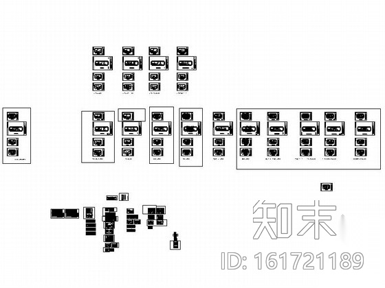 [石家庄]精品住区简欧三层别墅装修施工图施工图下载【ID:161721189】