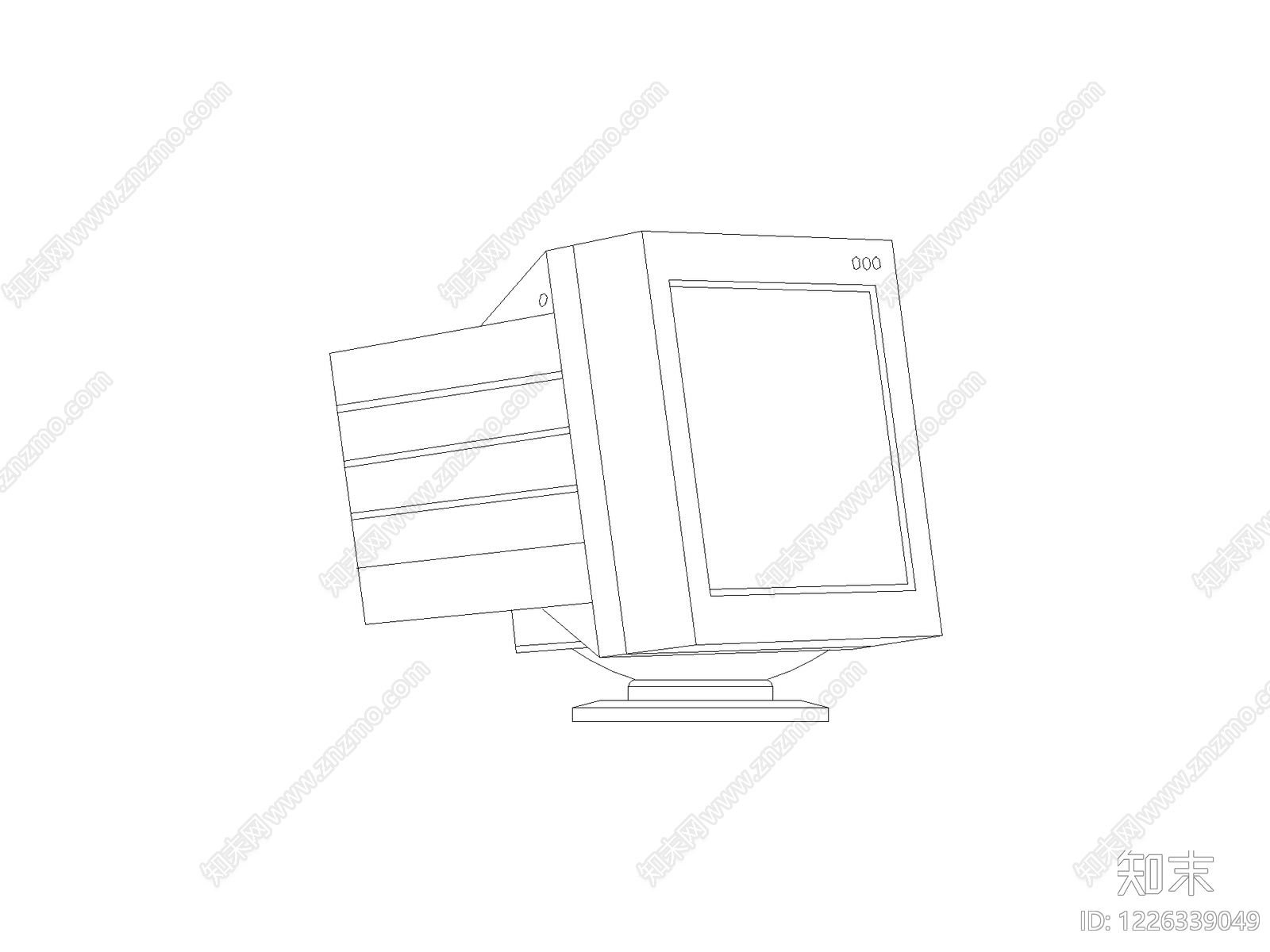 柜子cad施工图下载【ID:1226339049】