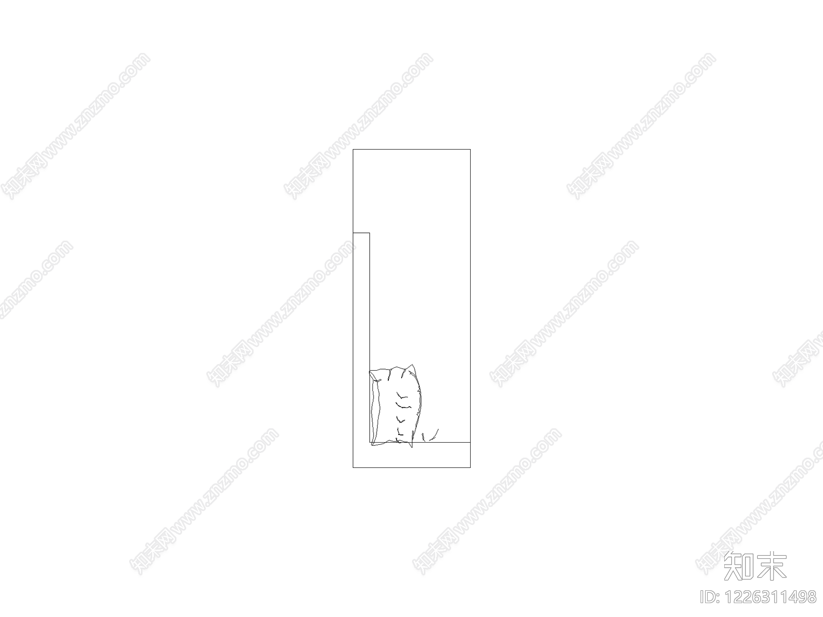 柜子cad施工图下载【ID:1226311498】