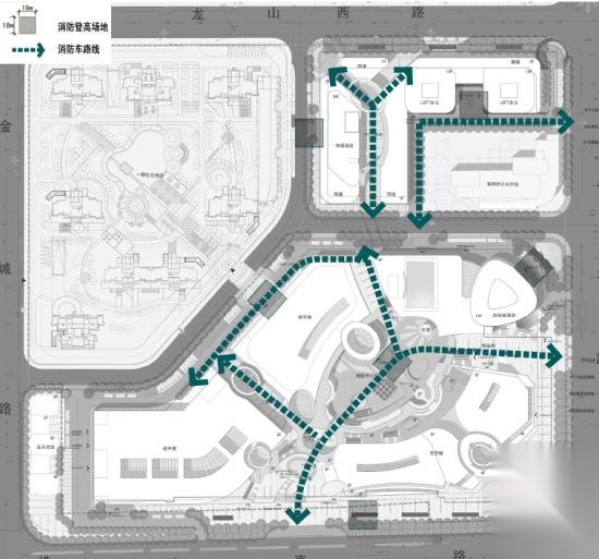 [浙江]现代简洁风格对比复合型商业综合体建筑设计方案文...cad施工图下载【ID:166706165】