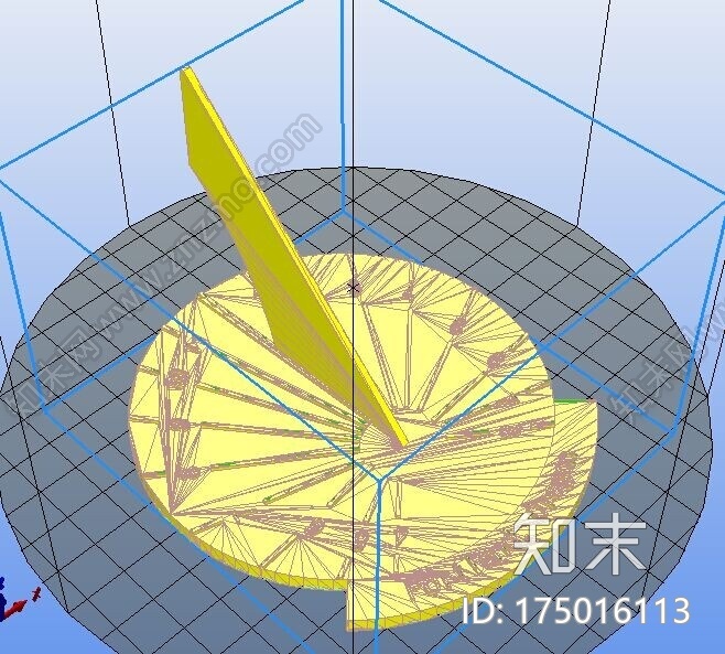 不用电池的手表（日晷手表）3d打印模型下载【ID:175016113】