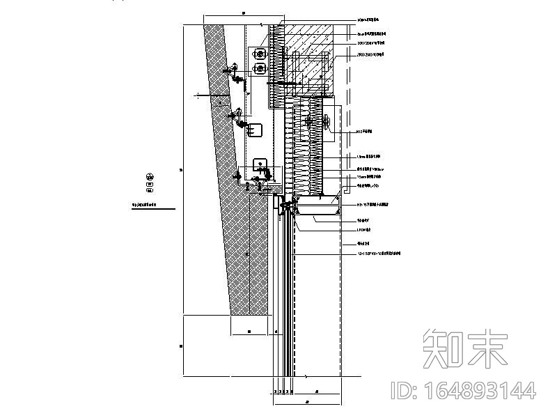 铝合金窗施工图下载【ID:164893144】