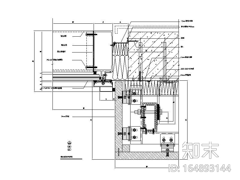 铝合金窗施工图下载【ID:164893144】