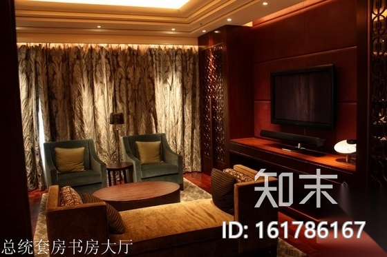 [深圳]中心商务区优雅独特五星级商务休闲酒店装修施工...cad施工图下载【ID:161786167】