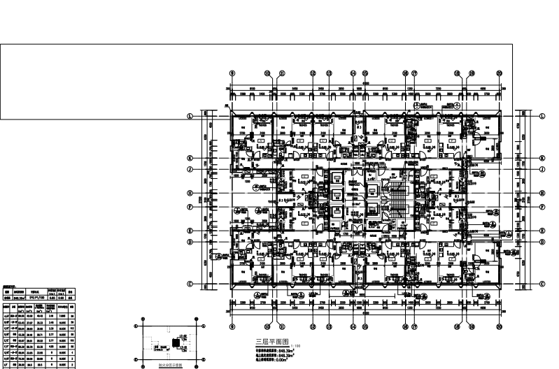 [广东]太子湾高层人才公寓建筑施工图PDF版cad施工图下载【ID:164856197】