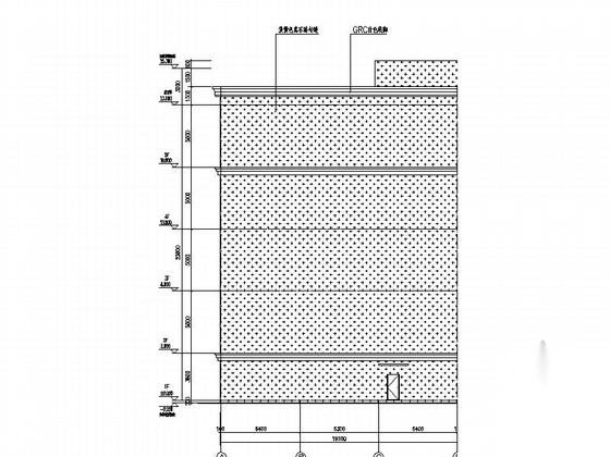 [新疆]5层现代风格立体停车库建筑设计施工图（知名建筑...施工图下载【ID:165159181】