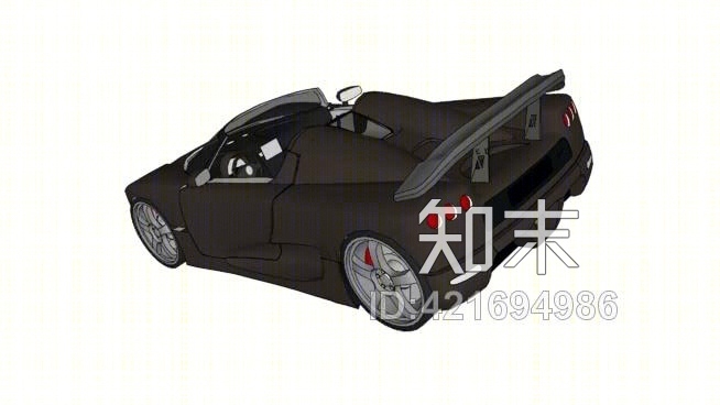 科尼赛格C8S敞篷车（定制）SU模型下载【ID:421694986】
