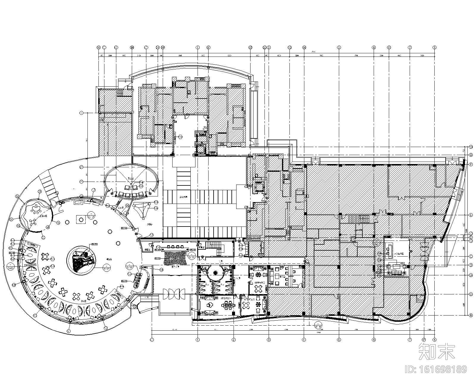 梁志天-大连海洋公园售楼处全套施工图纸(附效果图)施工图下载【ID:161698189】