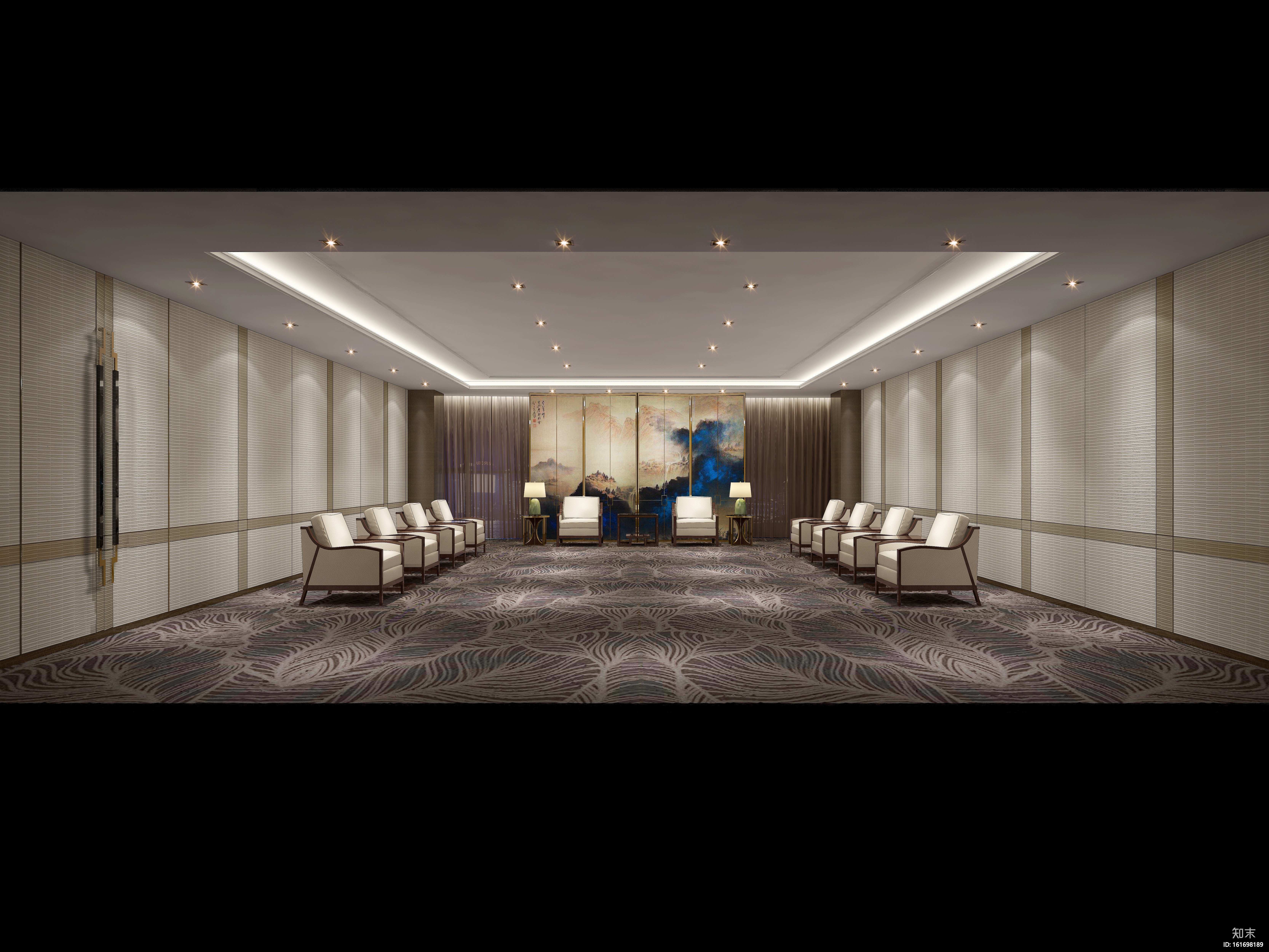 梁志天-大连海洋公园售楼处全套施工图纸(附效果图)cad施工图下载【ID:161698189】