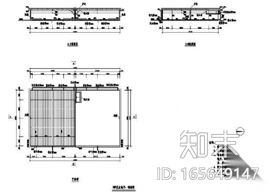 各种曝气池设计图cad施工图下载【ID:165649147】