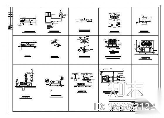 暖通空调标准大样图集cad施工图下载【ID:165973122】