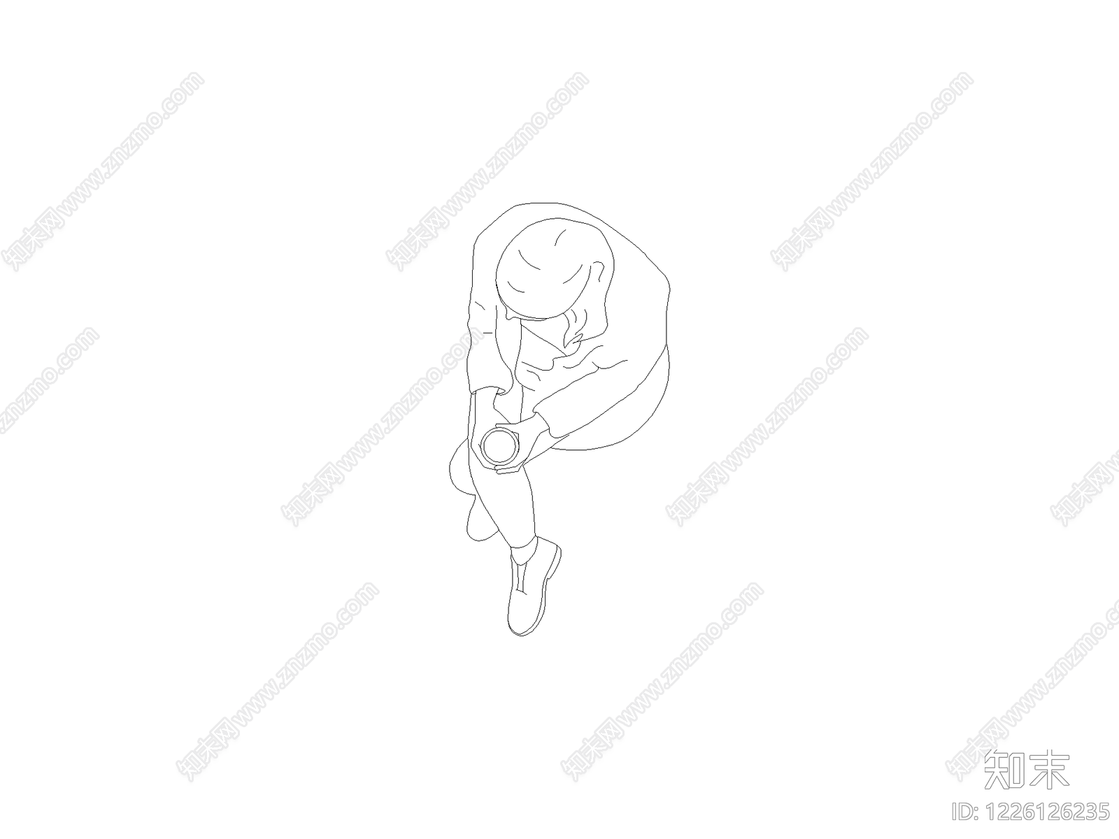 人物cad施工图下载【ID:1226126235】