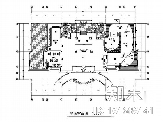 [天津]现代风格创新创业园体验展示中心CAD施工图cad施工图下载【ID:161686141】