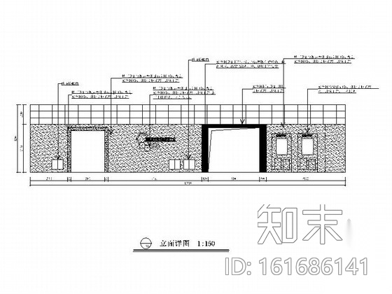 [天津]现代风格创新创业园体验展示中心CAD施工图cad施工图下载【ID:161686141】