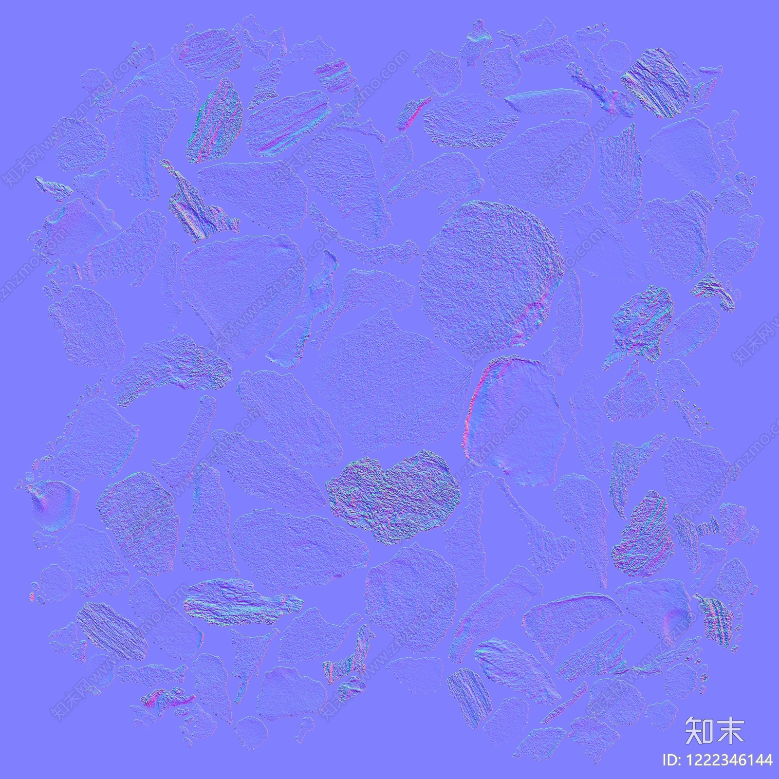 黑白凹凸高清贴图材质