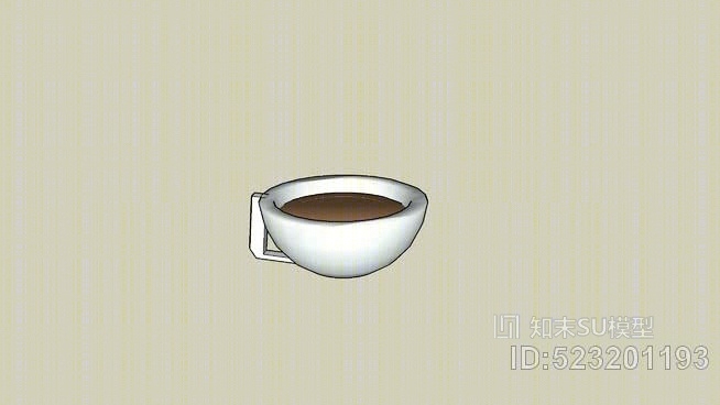 茶杯（填满）SU模型下载【ID:523201193】