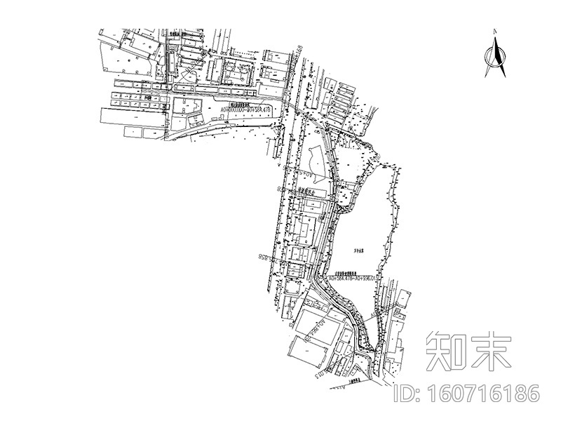 [深圳]​石岩渠河道综合整治工程CAD施工图施工图下载【ID:160716186】