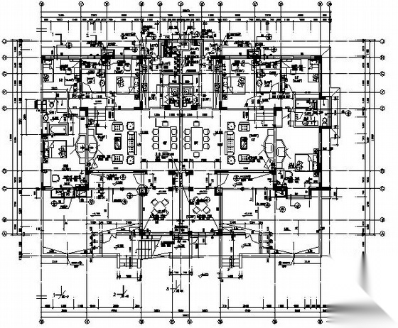 天津某项目一期1组团-D号楼建筑施工图cad施工图下载【ID:149797101】