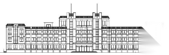 某四层教学楼建筑施工图施工图下载【ID:151576140】