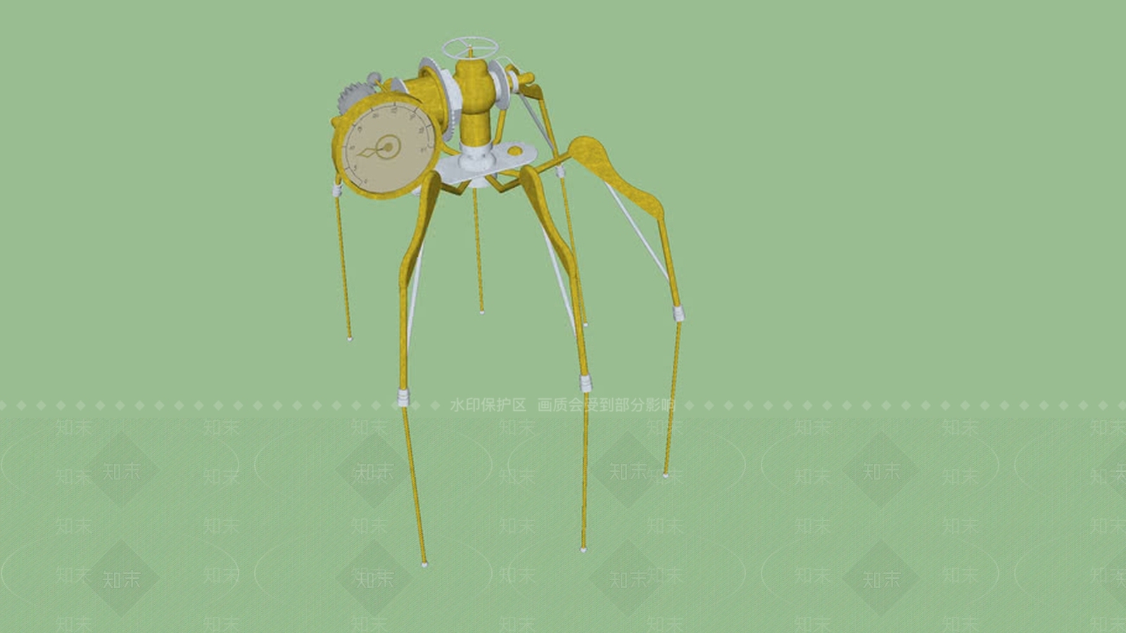 蜘蛛SU模型下载【ID:1162137584】