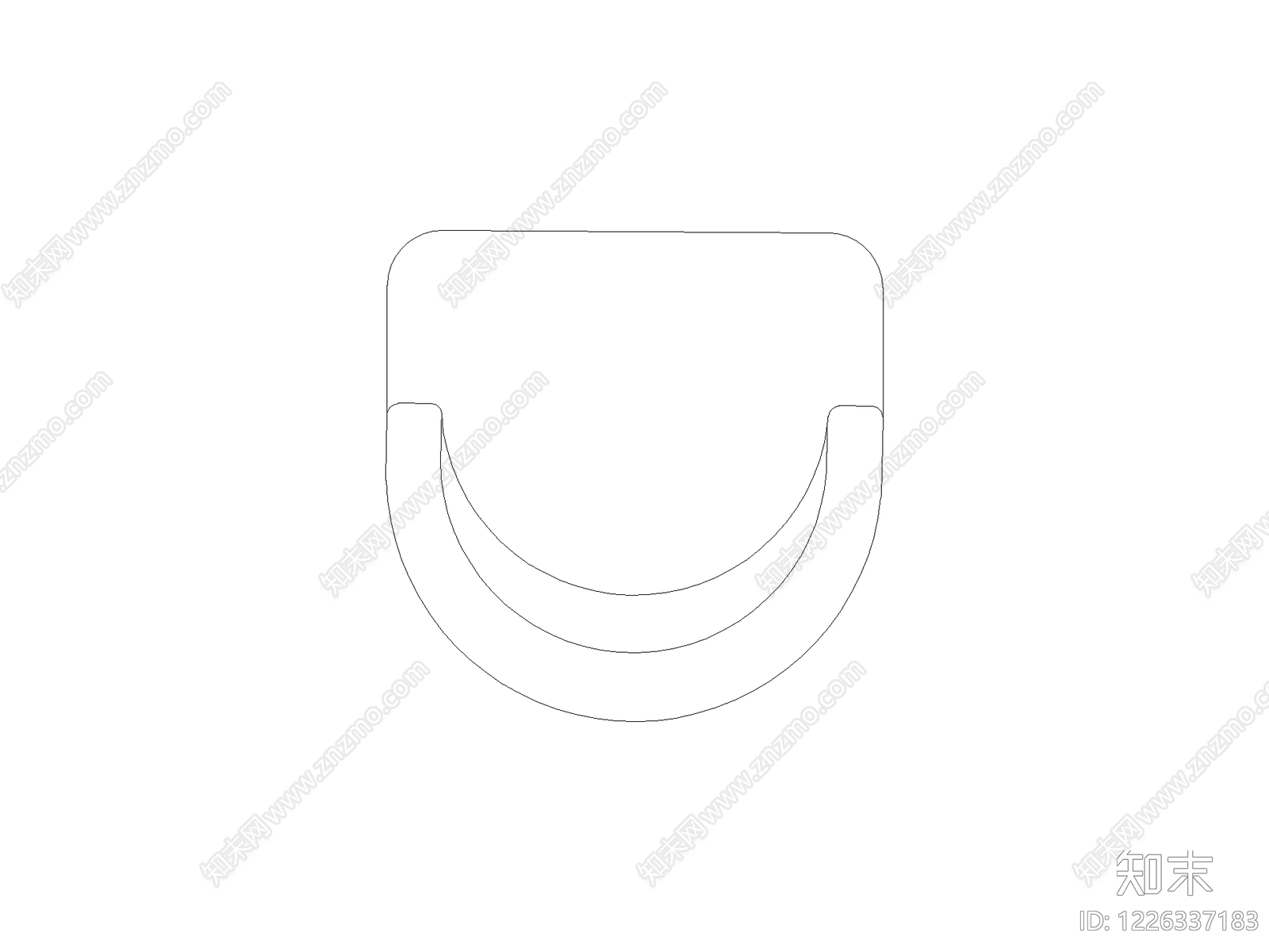 现代五金管件CAD图纸
