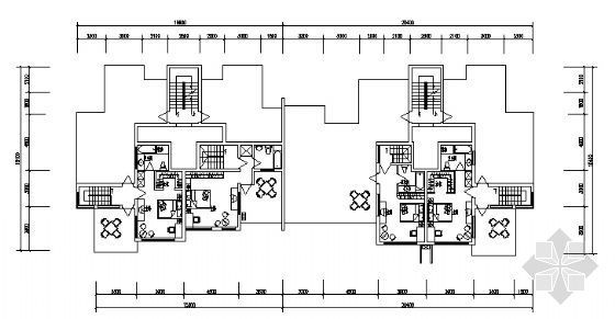 航运新村4号住宅楼建筑方案图cad施工图下载【ID:149850178】