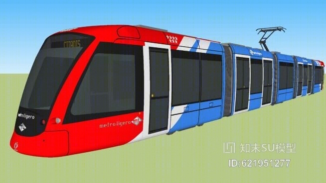 火车SU模型下载【ID:621951277】