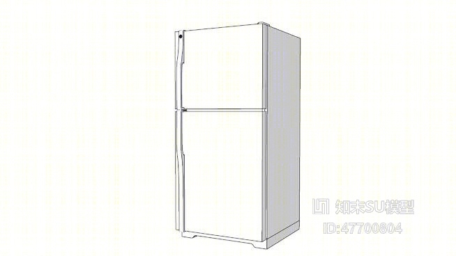 冰箱SU模型下载【ID:47700804】