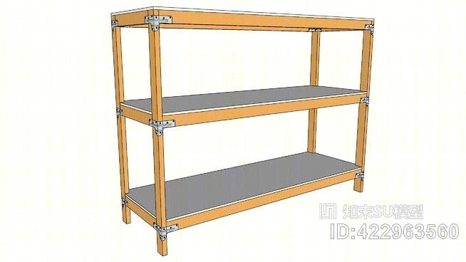 重型货架装置SU模型下载【ID:422963560】