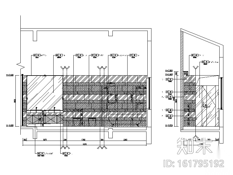 [广东]现代风格别墅建筑CAD施工图（含实景图）cad施工图下载【ID:161795192】