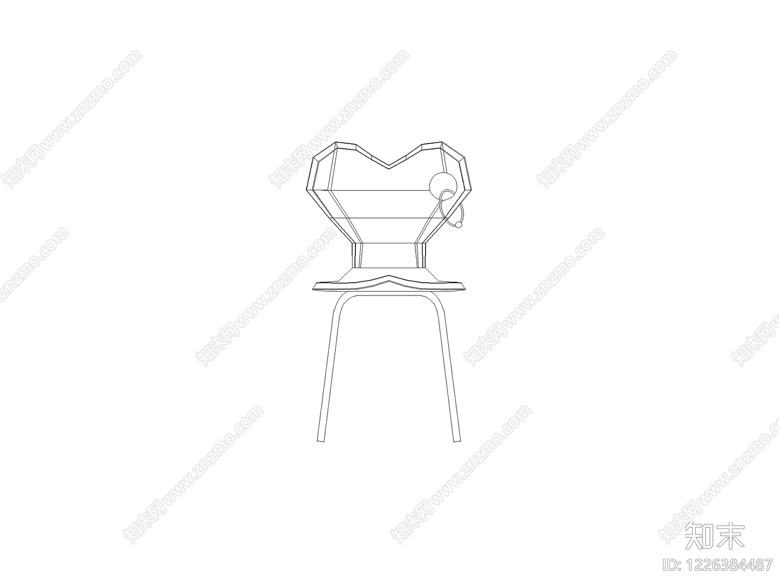 椅子CAD图纸