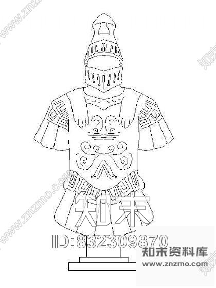 图块/节点室内精品小摆设图块施工图下载【ID:832309870】