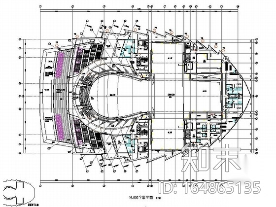 [浙江]省级大剧院建筑施工图（知名设计院施工图下载【ID:164865135】