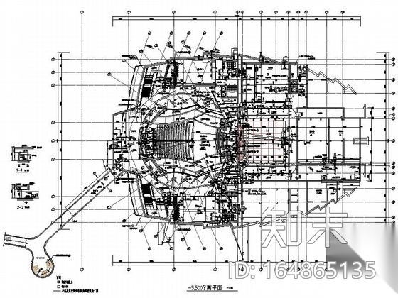 [浙江]省级大剧院建筑施工图（知名设计院施工图下载【ID:164865135】