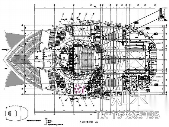 [浙江]省级大剧院建筑施工图（知名设计院施工图下载【ID:164865135】