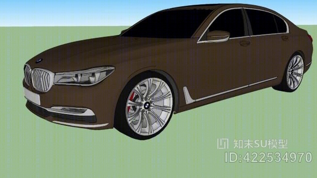 宝马7系列2016SU模型下载【ID:422534970】