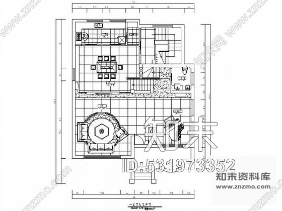 施工图原创温馨典雅3层别墅室内设计CAD施工图cad施工图下载【ID:531973352】