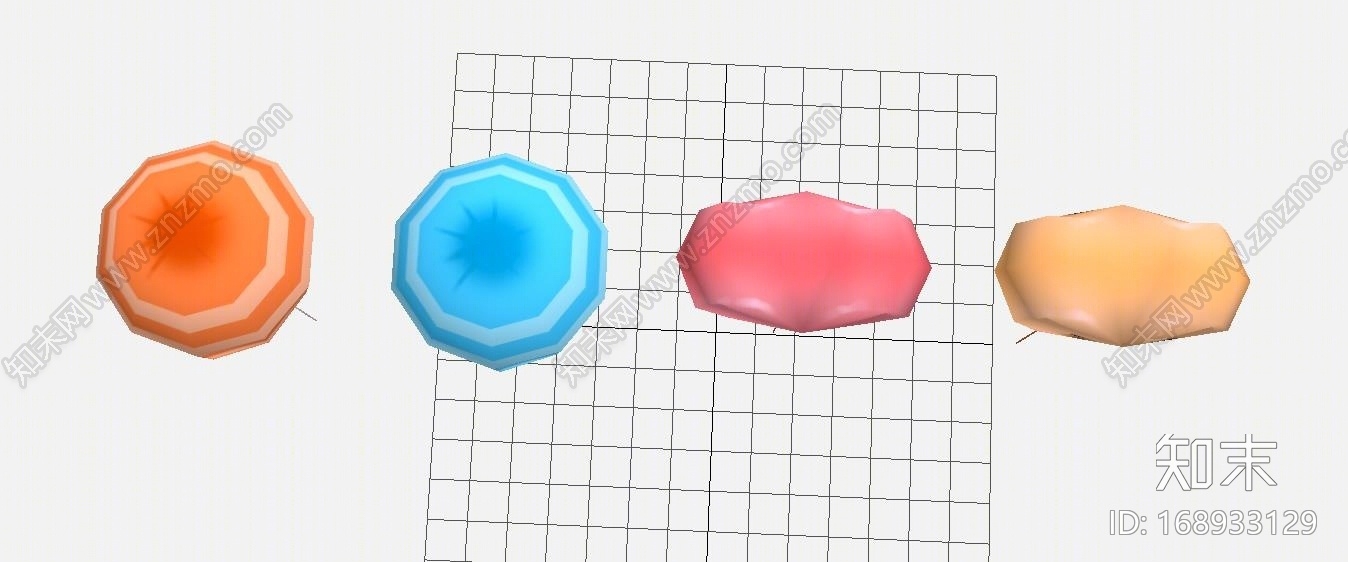 游戏低模气球3D模型下载【ID:168933129】