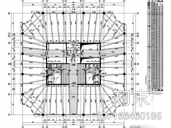 53层框架核心筒结构施工图下载【ID:166460186】