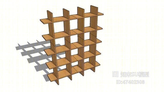 置物架SU模型下载【ID:217935073】