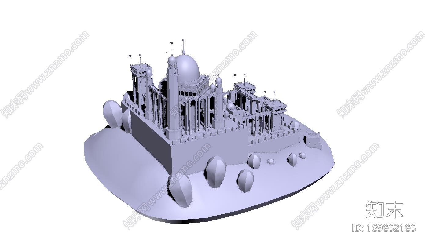 城堡3d打印模型下载【ID:169862186】